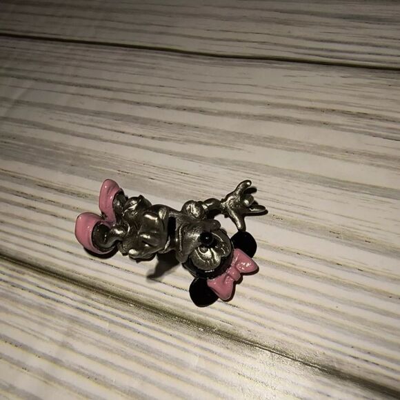 Hudson Fine Pewter Disney Minnie Mouse Playing Piano Figurine #5474 Made In USA - Picture 6 of 12